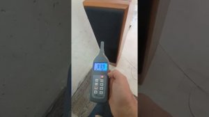 Проверка на стойкость к музыке, входной двери от застройщика.