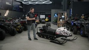 Обновленный SHARMAX ULTRA SN-480 — идеальный снегоход и мотобу