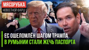 Звонок Трампа вывел ЕС из себя || В Румынии негодуют из-за выборов || ЕС хочет драки, заявил Рубио