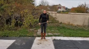 Урок 12. Обзор элементов с перехватом сзади. Упражнение 6, с поворотом. Фланкировка. Казачья шашка.