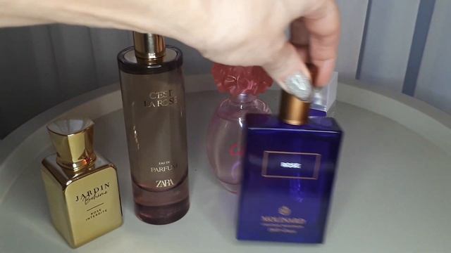 обзор парфюмов из моей коллекцит с ароматом розы 🌷⚘?