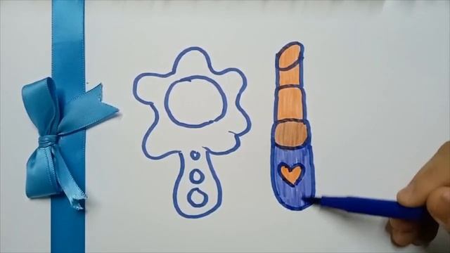 Bolalar uchun oyna va lab bo'yog'ini chizish. Рисунок зеркала и помады. Drawin смотреть онлайн