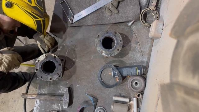 Сварка фланце полуавтоматом