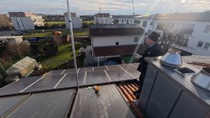 Установка и востановление антенны Inverted Vee для 80 метров