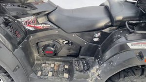Зимняя Покатушка НА КВАДРОЦИКЛЕ | Погоня ДПС в лесу (По