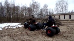 Странник-25.  Электровездеход на пневмокатках.