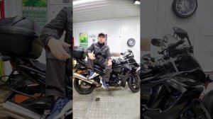 Suzuki Bandit 1250, небольшой обзор и ТО. #suzukibandit1250