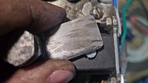 Установка индуктивного датчика от мопеда альфа на мин