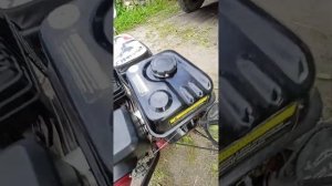 Как сделал трос газа на трицикле( мотоблоке)