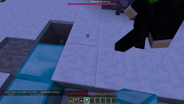 Выживание на сервере BANANACRAFT #3.Постройка дома