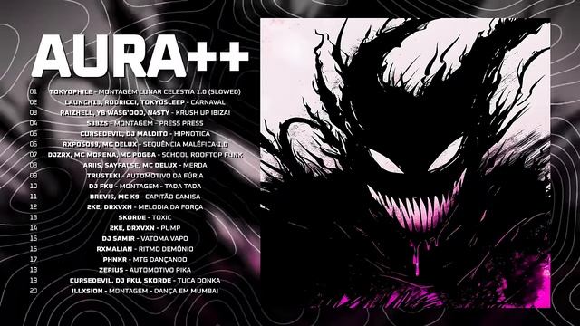 AURA = ♾️｜ AURA MUSIC PLAYLIST - BADASS FUNK ⧸ PHONK 2025 (1)