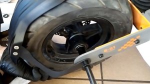 Установка переднего крыла Kukirin G4