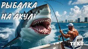 Рыбалка на гигантских акул в Майами - экзотический опыт!
