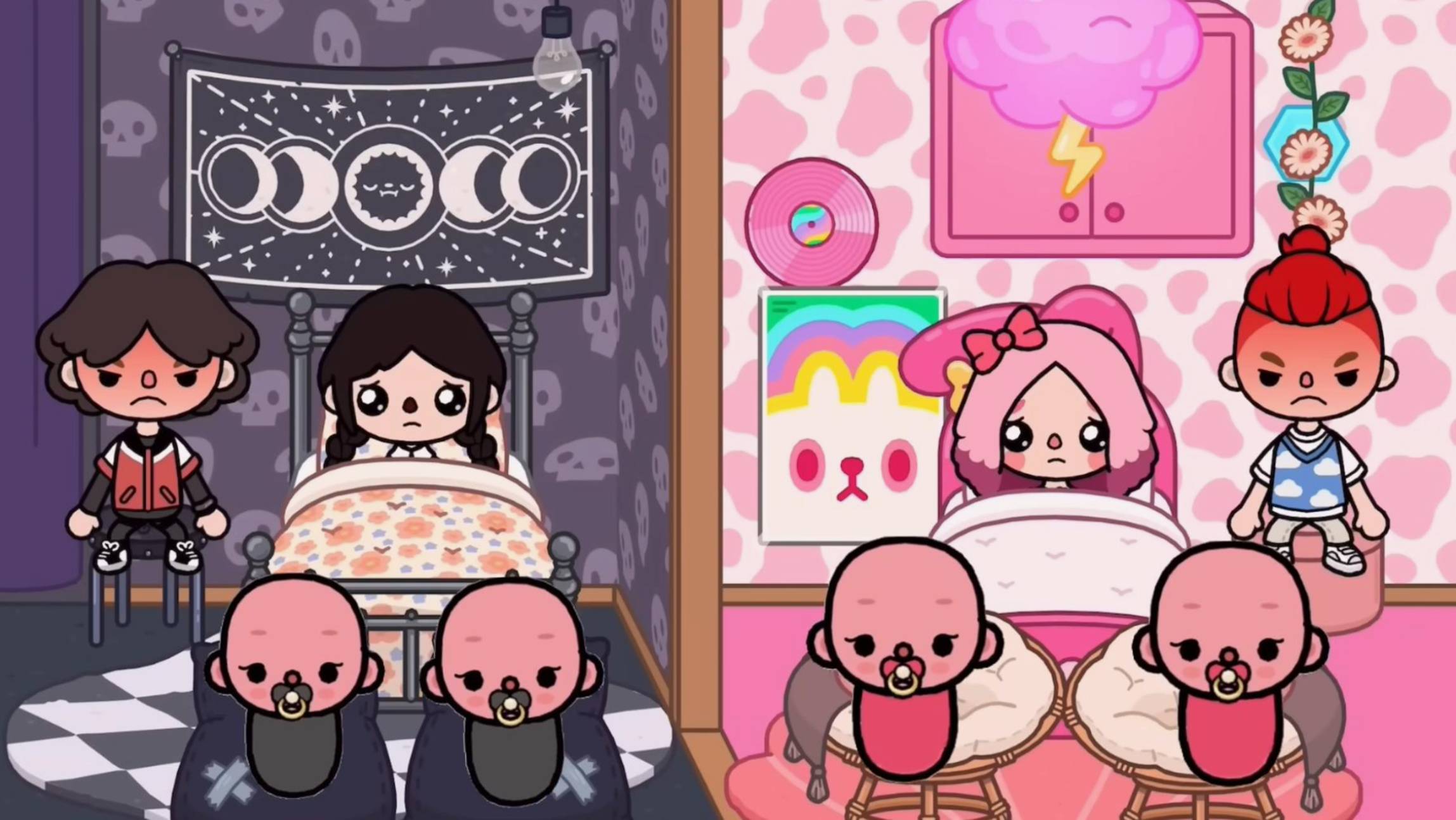 Сериал Тока Бока обустройство 1 этажа ОТЕЛЯ✨☕🌼🌈 смотреть онлайн