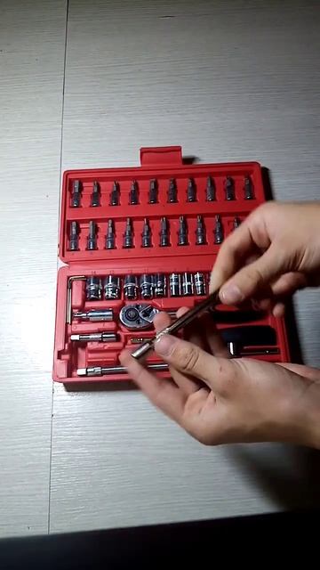 Обзор Набор Инструментов 46 предметов смотреть онлайн