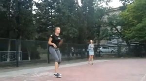 Фланкировка. Фрагмент мастер-класса. Севастополь 2016 . Наталья Копылова