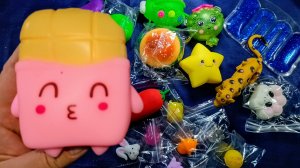 АСМР СКВИШИ 🫶🏻 Таба лапки сквиши 🐾 распаковка АСМР сквишей и антистрессов 😍