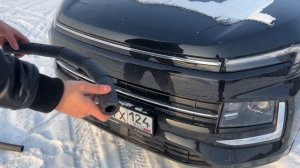 Утепляем решетку радиатора Москвич 3 за 150р утеплителе