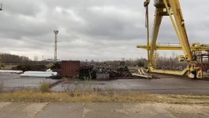Открытый склад с ж/д тупиком