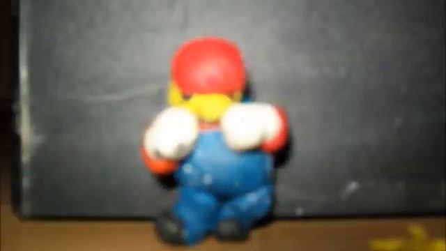 Мой мульт5 марио из пластилина, ржака!!!