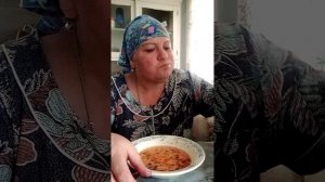 МУКБАНГ. Борщец вкусный на обед