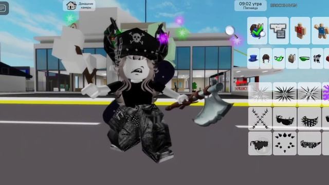 Шипы на лицо в BROOKHAVEN-ROBLOX♥️ смотреть онлайн