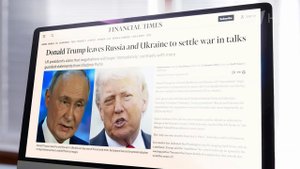 По обе стороны океана обсуждают телефонный разговор Владимира Путина и Дональда Трампа