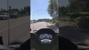 Sym Joyride 200 карб 2008 не развивает top speed, упирается на 100