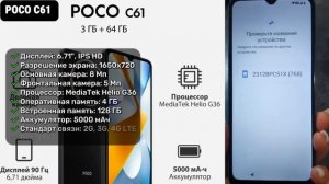 🔝ТОП-5. Лучшие смартфоны до 8000 рублей 2025 года📱 Дешёвы