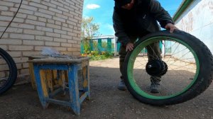 Собрал электровелосипед. Фэтбайк. #электровелосипед #?