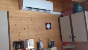 Обогрев дачного дома зимой с помощью тепловых кондици