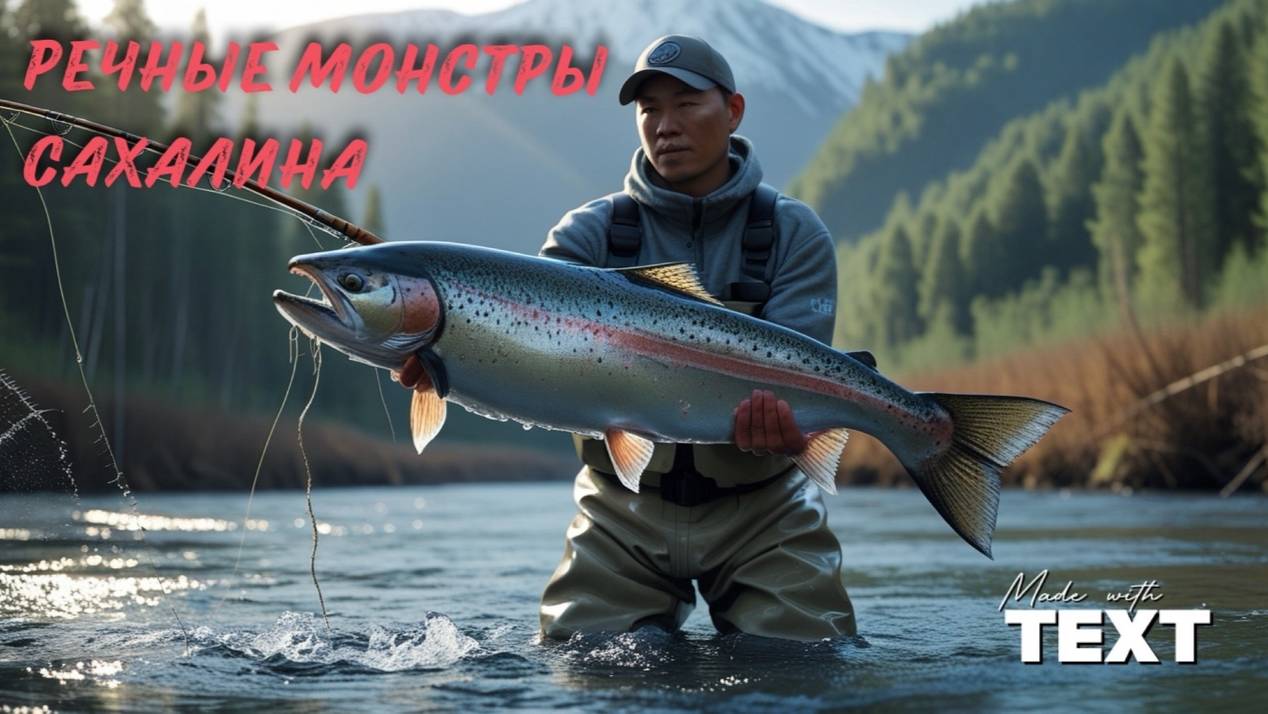 Дикая рыбалка на Сахалине: Трофеи, которые мы НЕ ожидали поймать! �