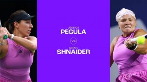 11.08.2024. Диана Шнайдер - Джессика Пегула. WTA Toronto. Diana Shnaider - Jessica Pegula