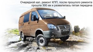 Очередной кап. ремонт КПП, после прошлого ремонта прошла 300 км и развалилась пятая передача