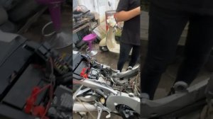 Прокачка тормозов и блока АБС Honda Cbr 1000 RR