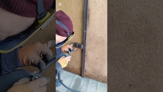 как работать сварочным полуавтоматом #welding #сварка