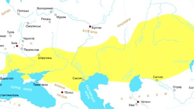 История России. Савромат. Великий Кипчакский Поход. 8. Дешт-и-Кипчак