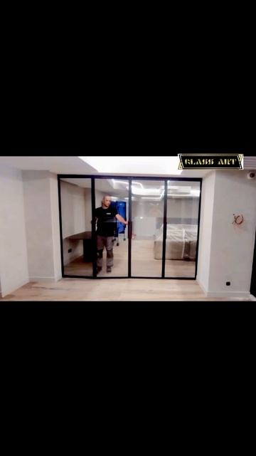 Межкомнатная складная перегородка, Glass Art, Казань