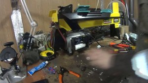 Дровокол Huter HLS-555 EXC. Установка педали управления.