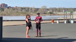 Охрана спортивного забега памяти Василия Удута в Томске