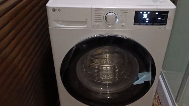 обзор стиральной машины LG F2M5NS6W смотреть онлайн