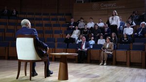 Встреча с учащимися, выпускниками и педагогами «Сириуса» и лауреатами конкурса «Созвездие»