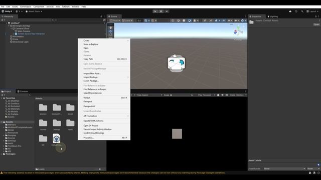 Создание AR-игр в Unity: AR Foundation смотреть онлайн