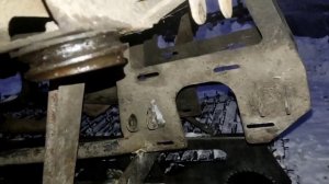 Снегоход из Мотороллера Муравей Часть 4