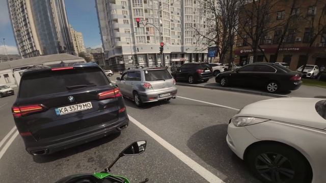 Забираю мотоцикл з техобслуговування та їду майже по ? смотреть онлайн