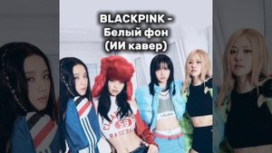 BLACKPINK - Белый фон (Пародия на Shut Down/AI cover/@Blackpink_un_ma_ri_off)