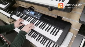 Как звучит синтезатор Casio Casiotone CT-S500 с автоаккомпанементом