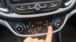 Правильные настройки печки в Chevrolet Volt 2 2016