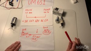 OM651 давление масла oil pressure