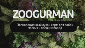 Полнорационный сухой корм для собак мелких и средних пород "ZOOGURMAN"